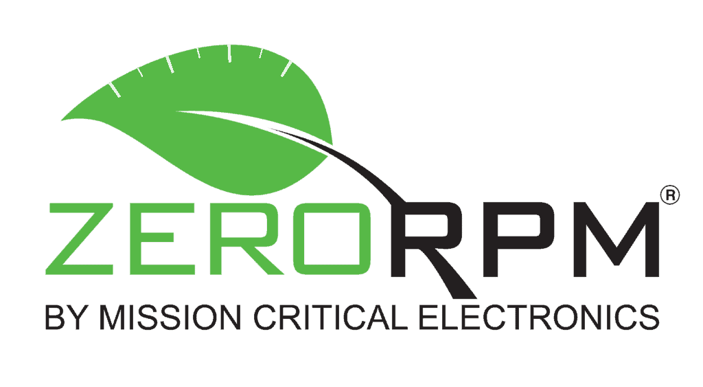 Zero RPM green and black icon